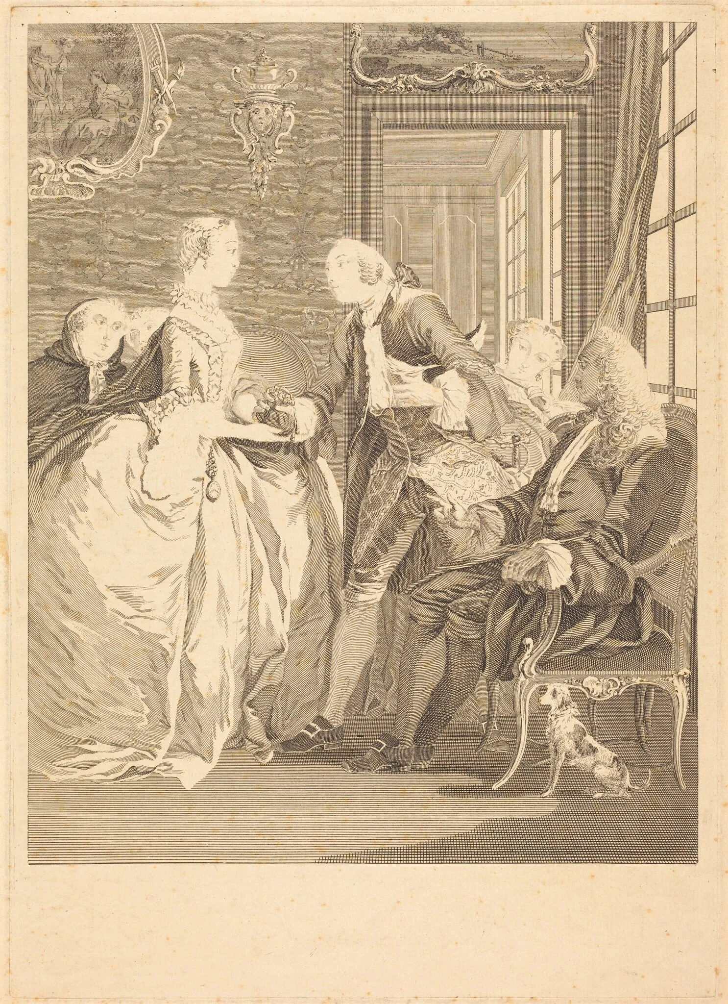 L'accord du mariage, detail