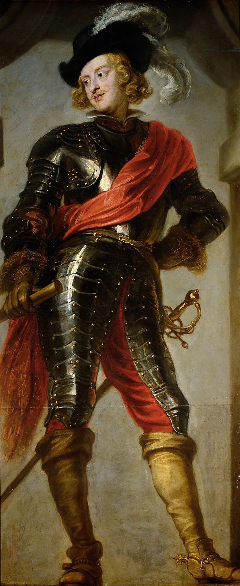 Cardinal-Infante Ferdinand of Austria, detail