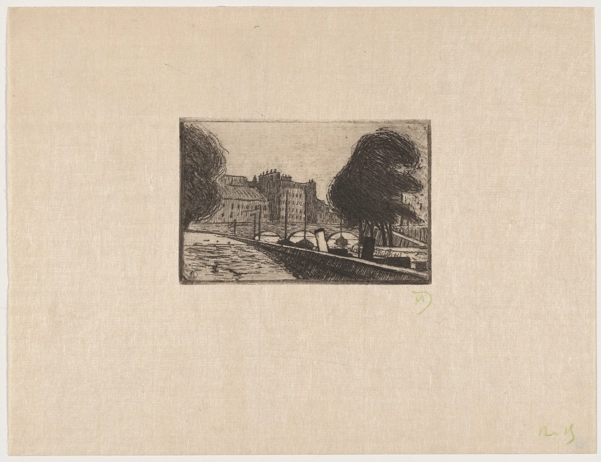 Paysage, detail