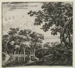 The Three Large Trees, by Herman Naiwincx, 1646