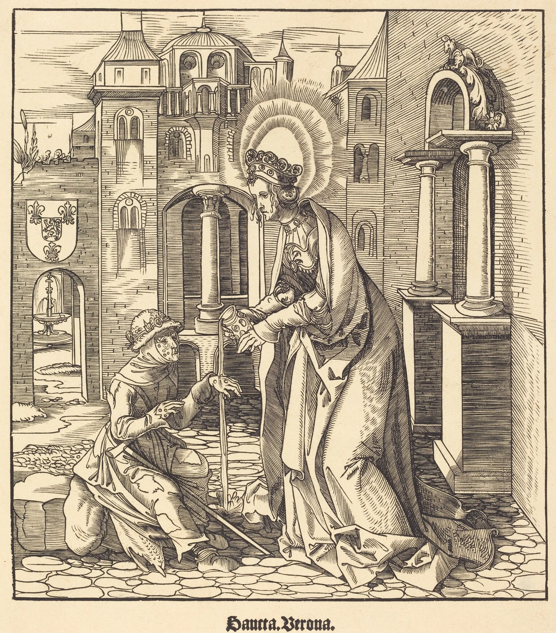 Saint Verona, detail