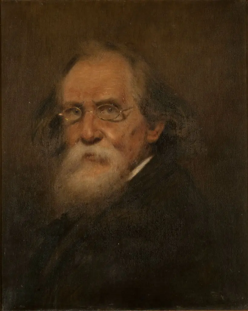 Self-portrait, by Eduardo Sívori, oil, 1900