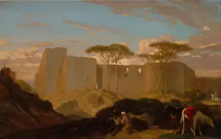 The Good Samaritan, by Alexandre Gabriel Decamps, unspecified, 1842