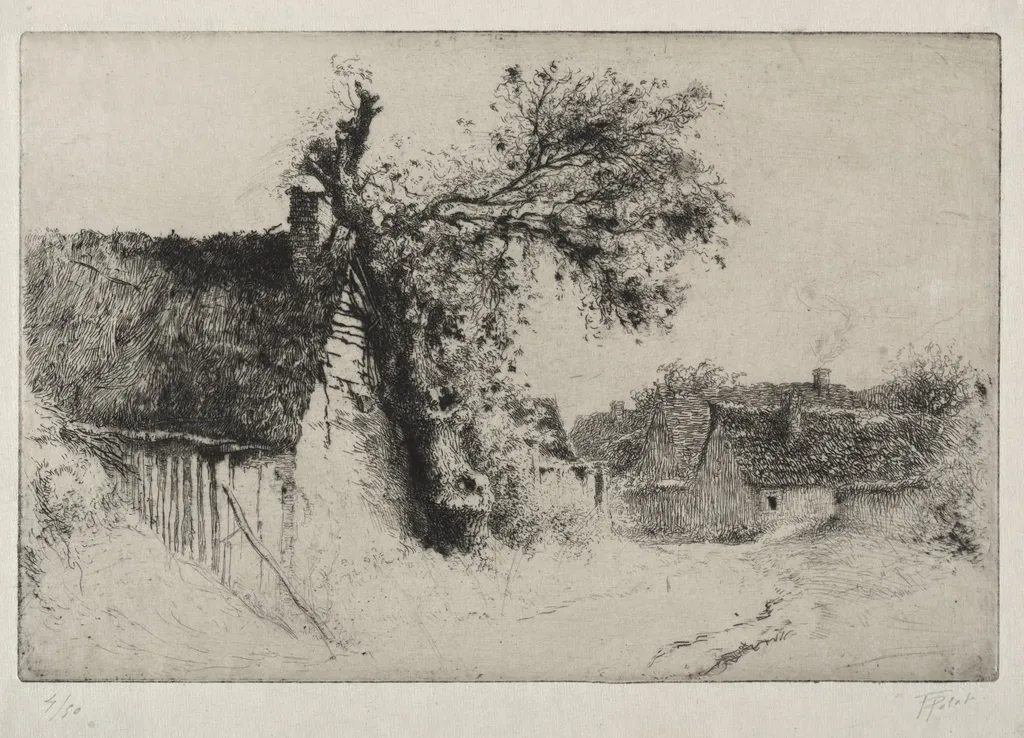 The Old Elm Tree, by Tigrane Polat, 1900