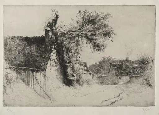 The Old Elm Tree, by Tigrane Polat, 1900