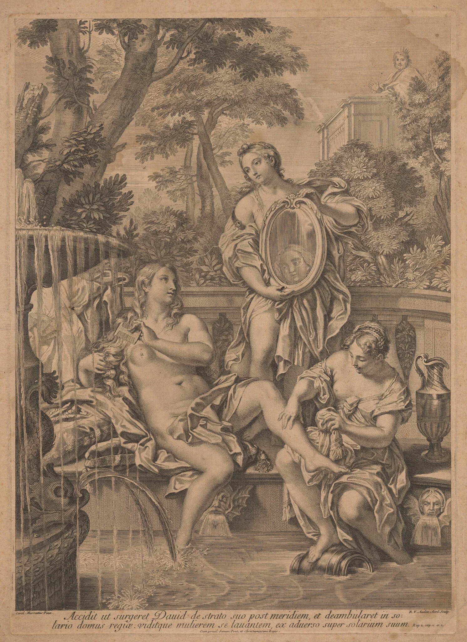 David and Bathsehba, detail
