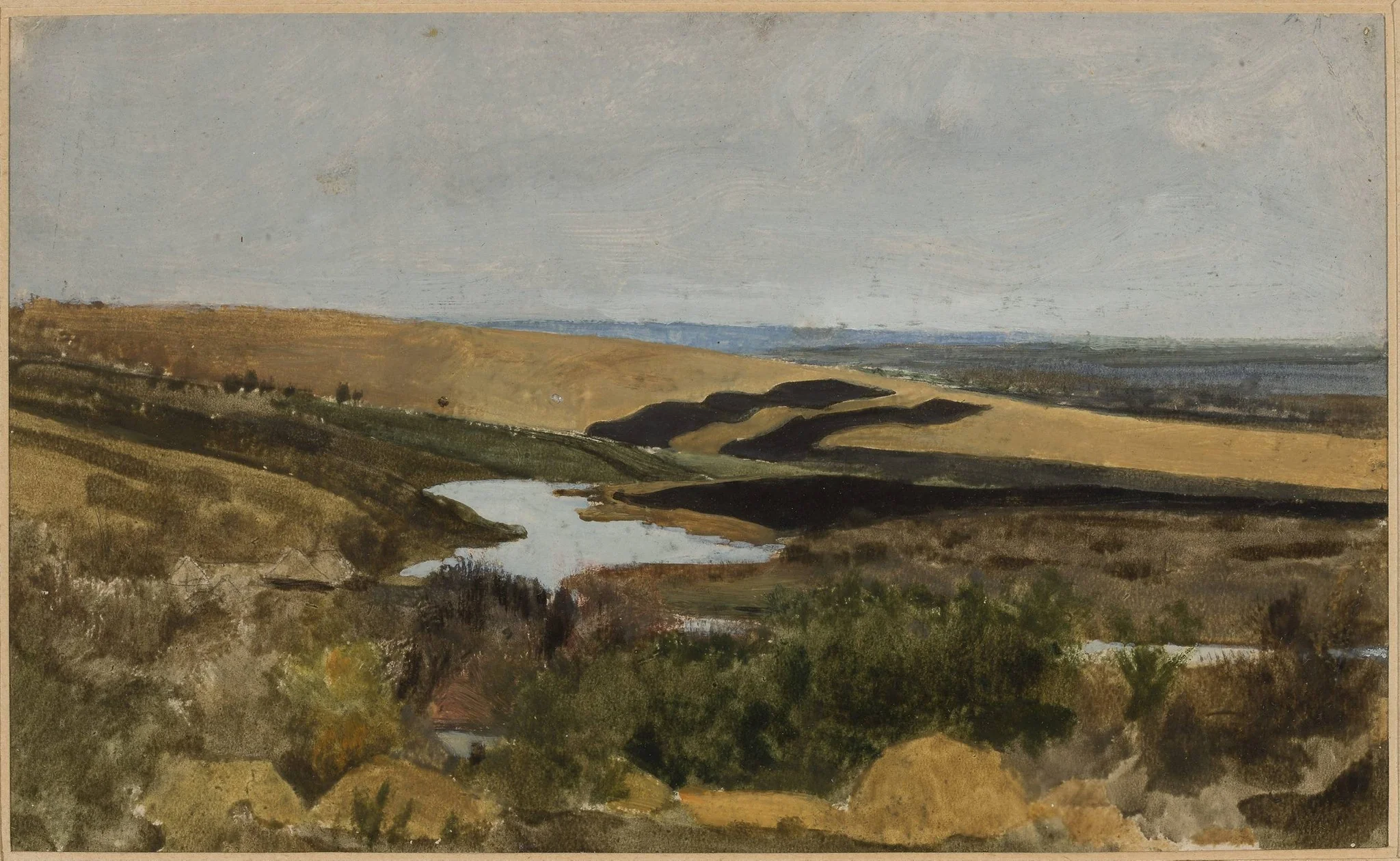 Landscape from Ukraine, detail