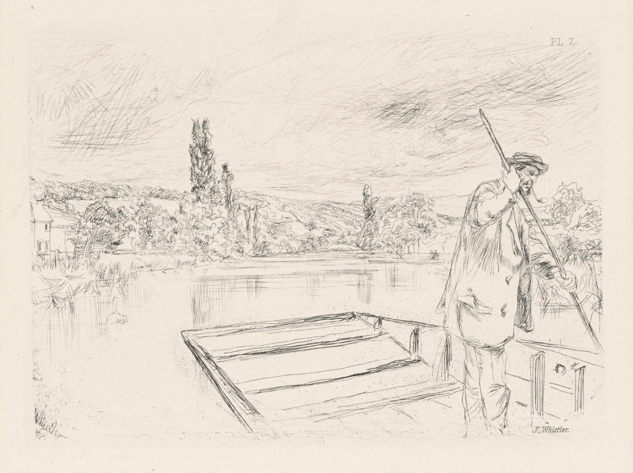 The Punt, detail