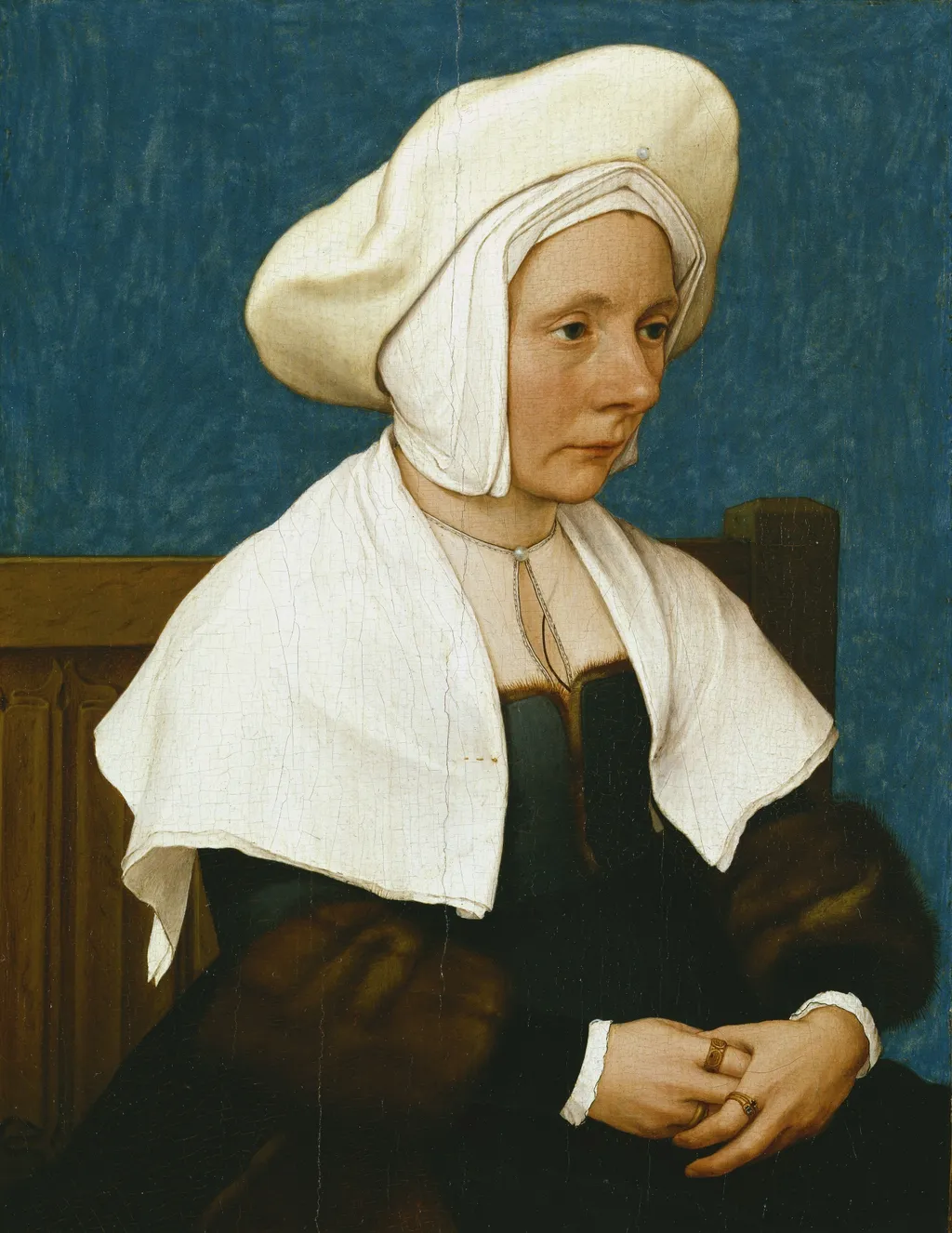 Portrait of a Woman, by Hans Holbein the Younger, unspecified, 1532