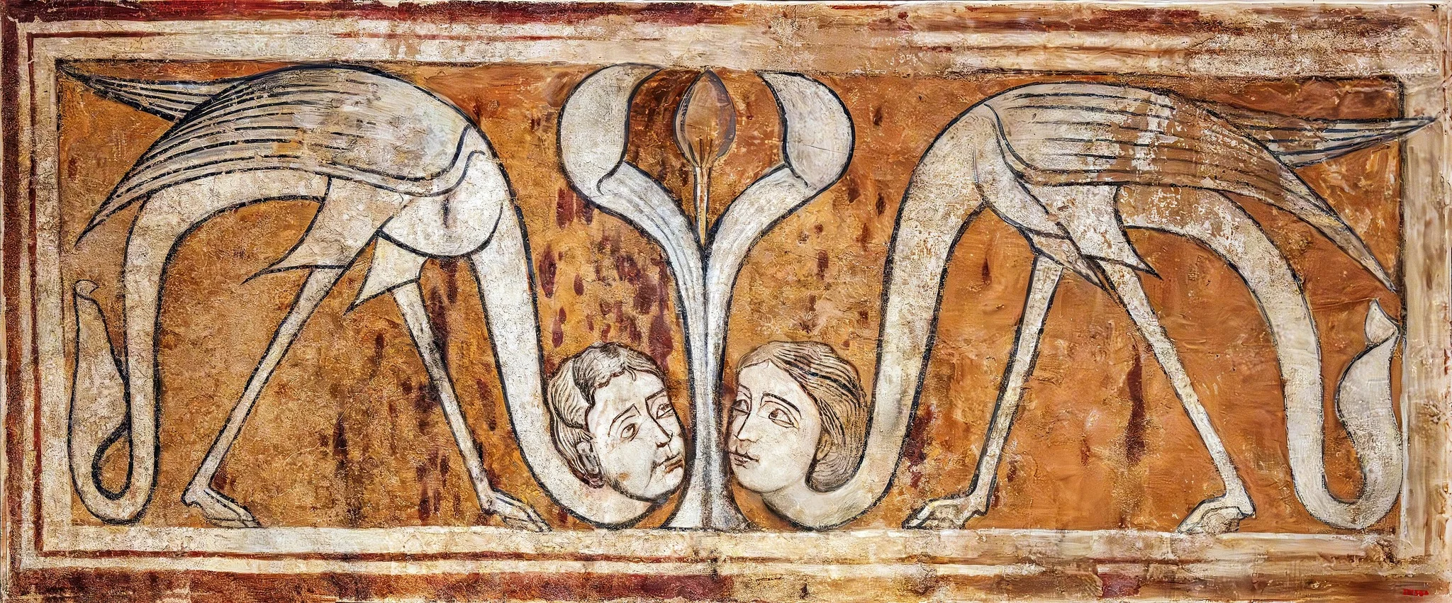 Parella de Sirenes d'Ocell, detail