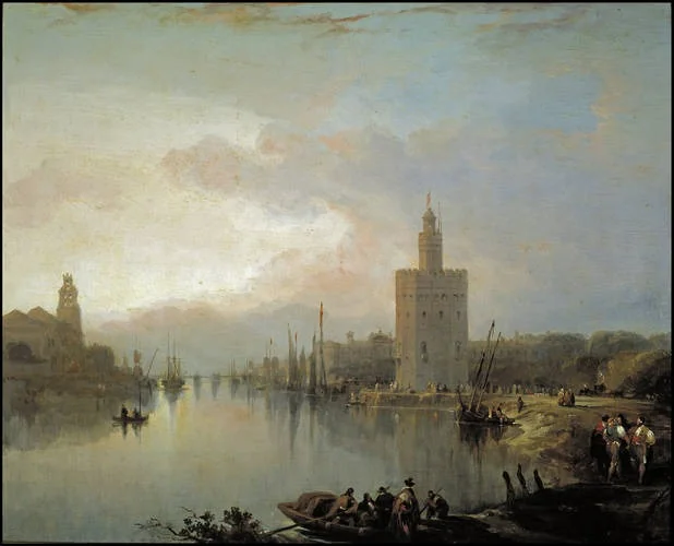 The Torre del Oro, detail
