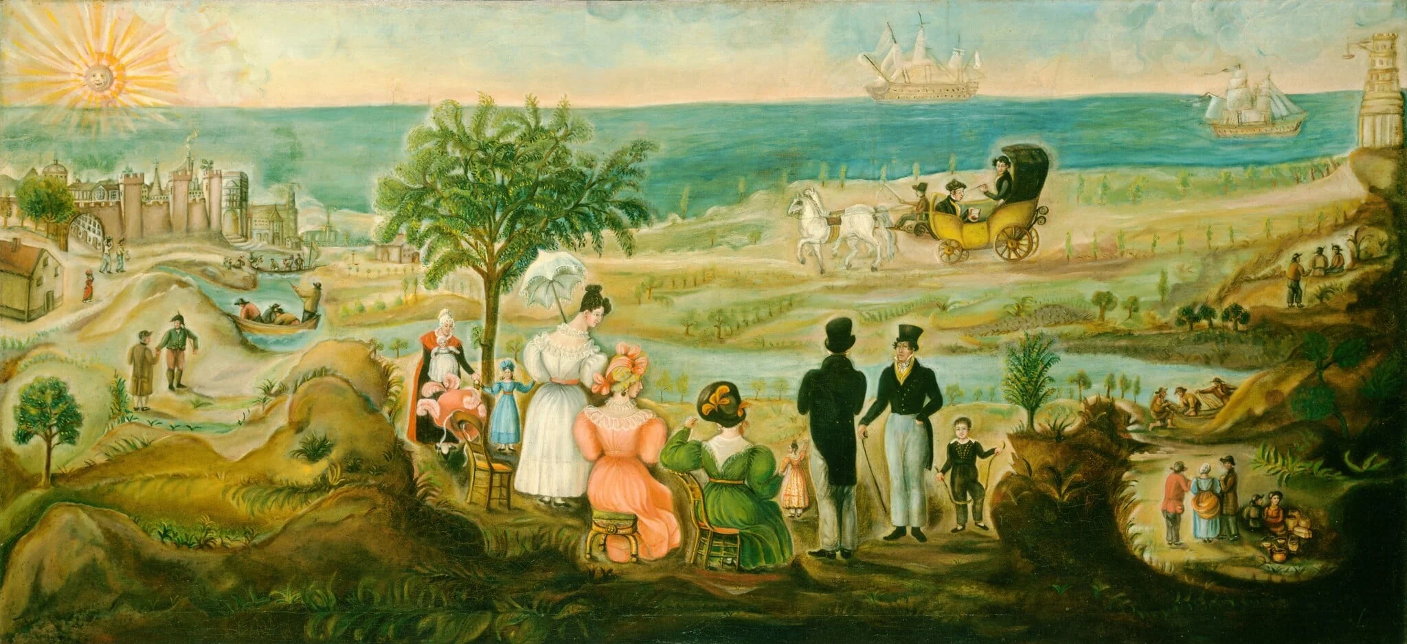 Horizon of the New World, detail
