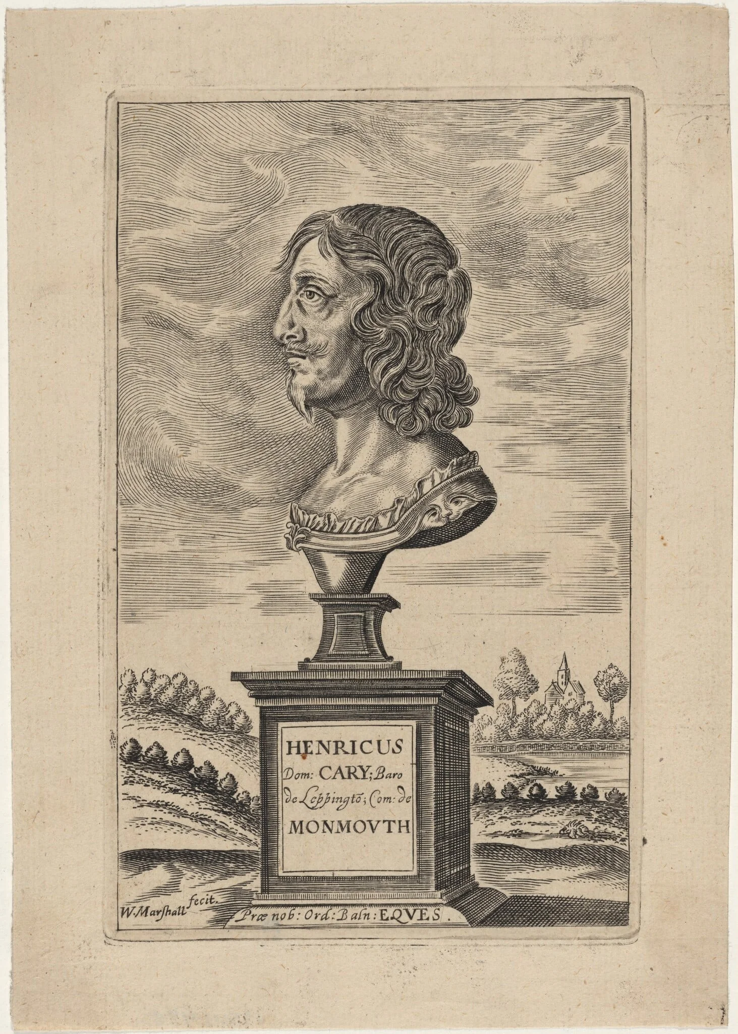 Henry Cary, Earl of Monmouth, detail