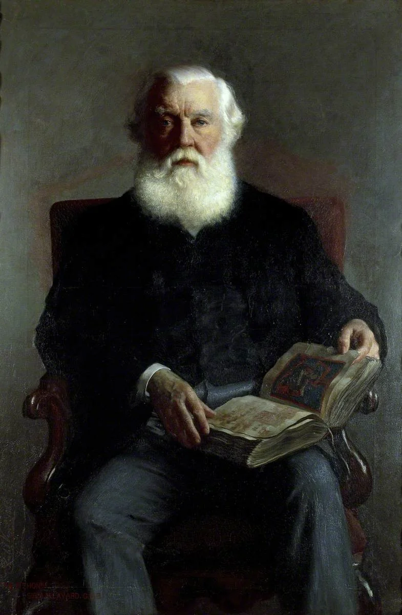 Sir Austen Henry Layard (1817–1894), detail