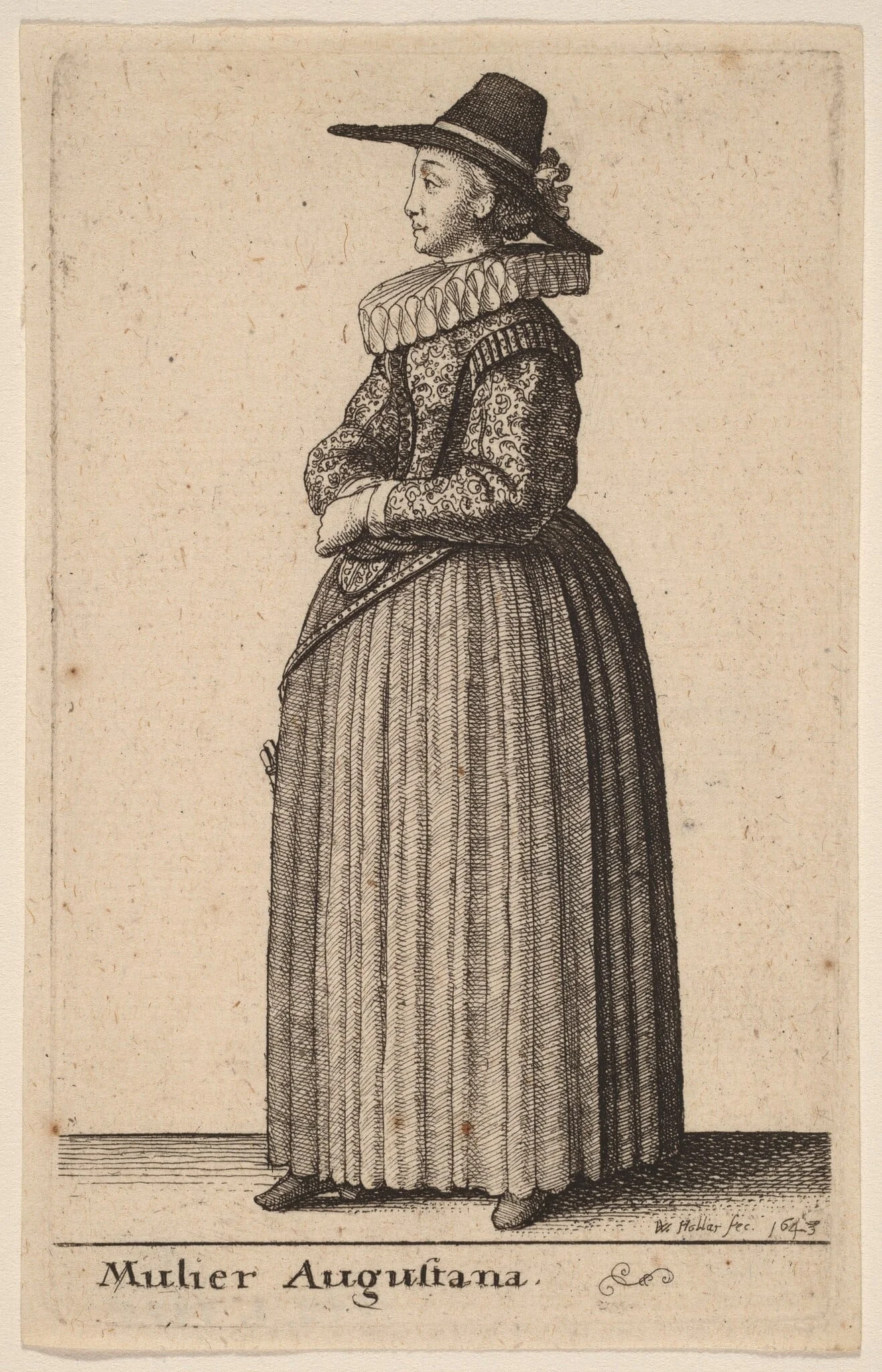 Mulier Augustana, detail