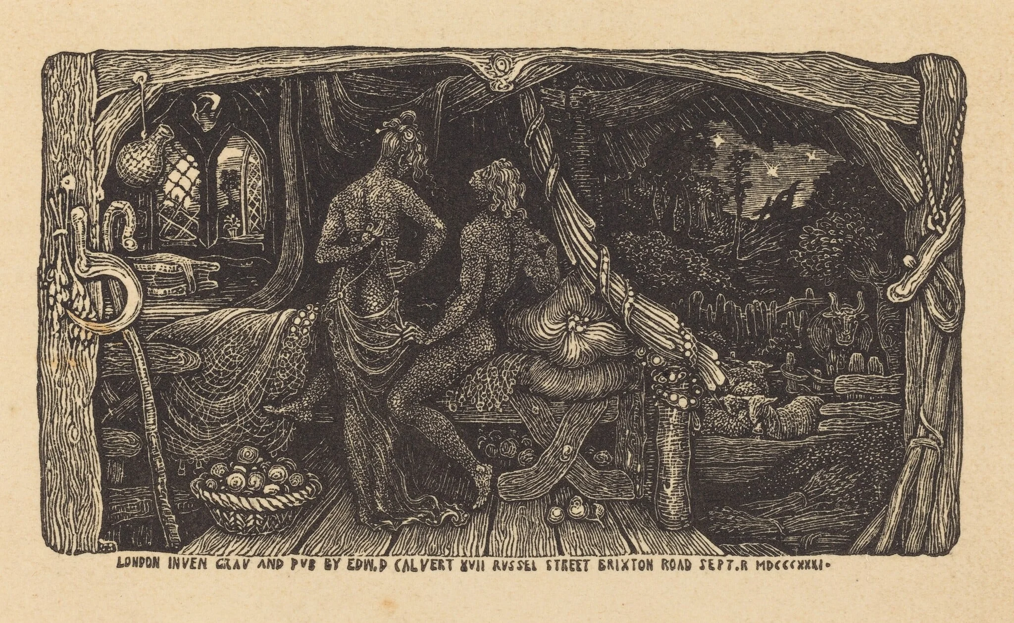 The Chamber Idyll, detail