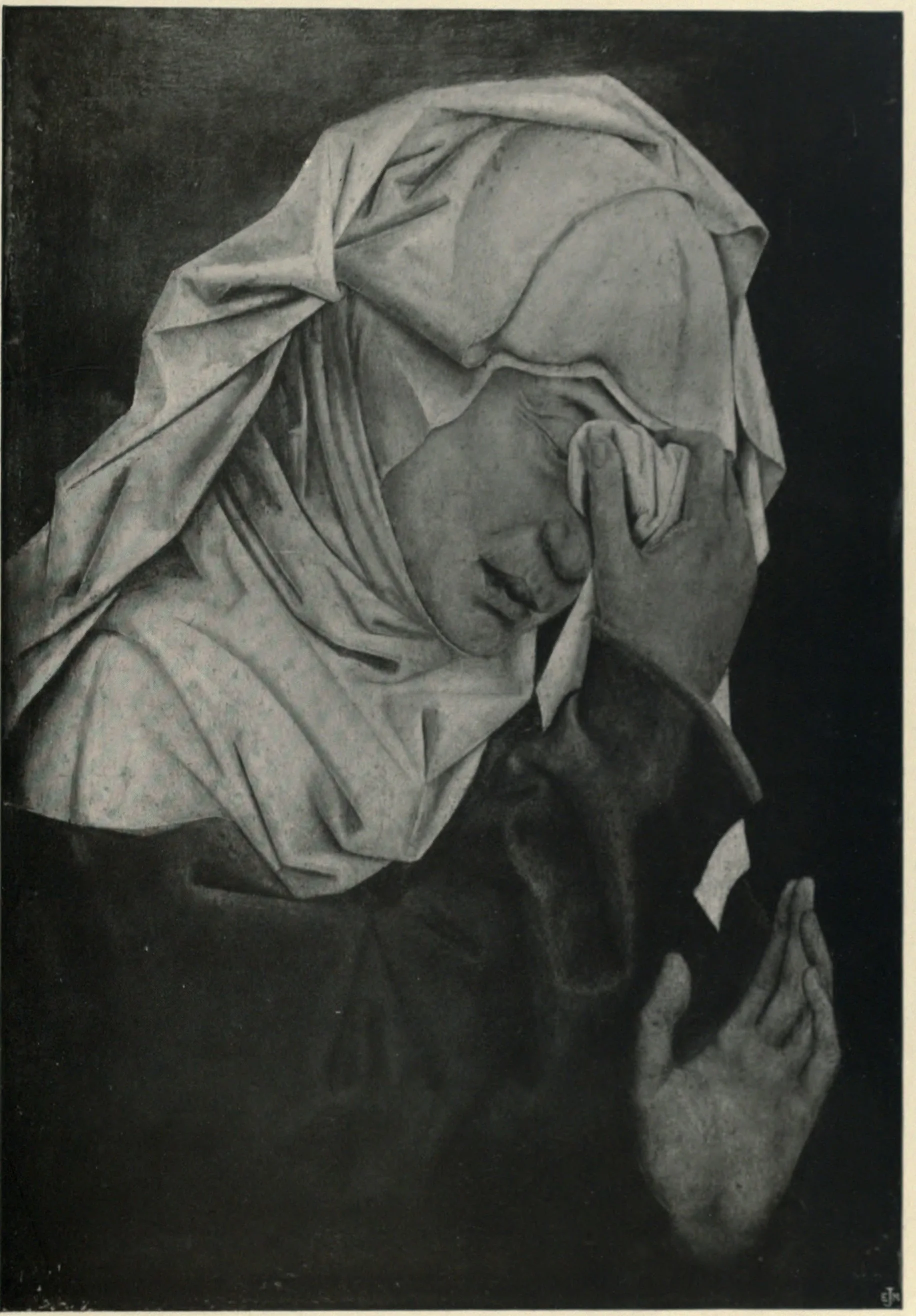 The Deposition, detail
