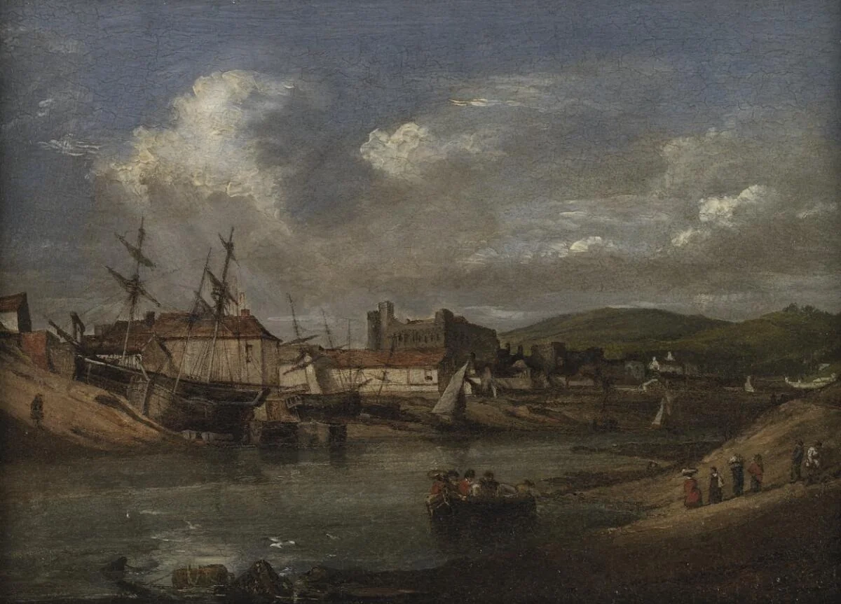 Swansea ferry, detail