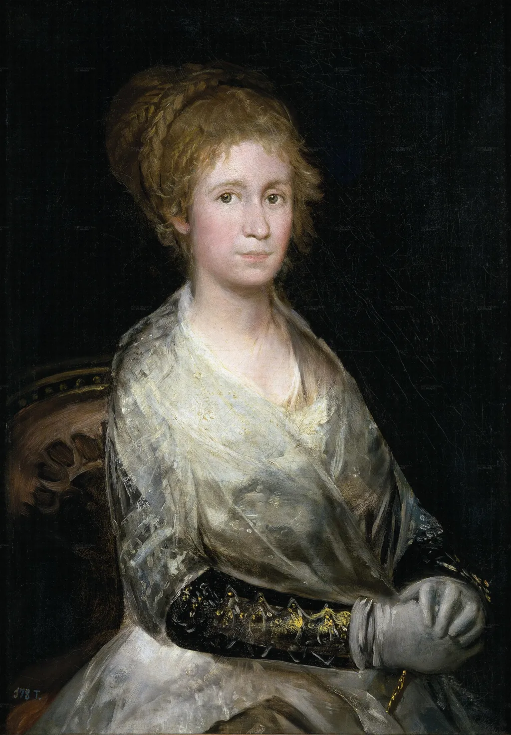 Josefa Bayeu, by Francisco Goya, oil, 1814