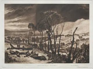 Crowhurst, Sussex, by Frank Short, 1902