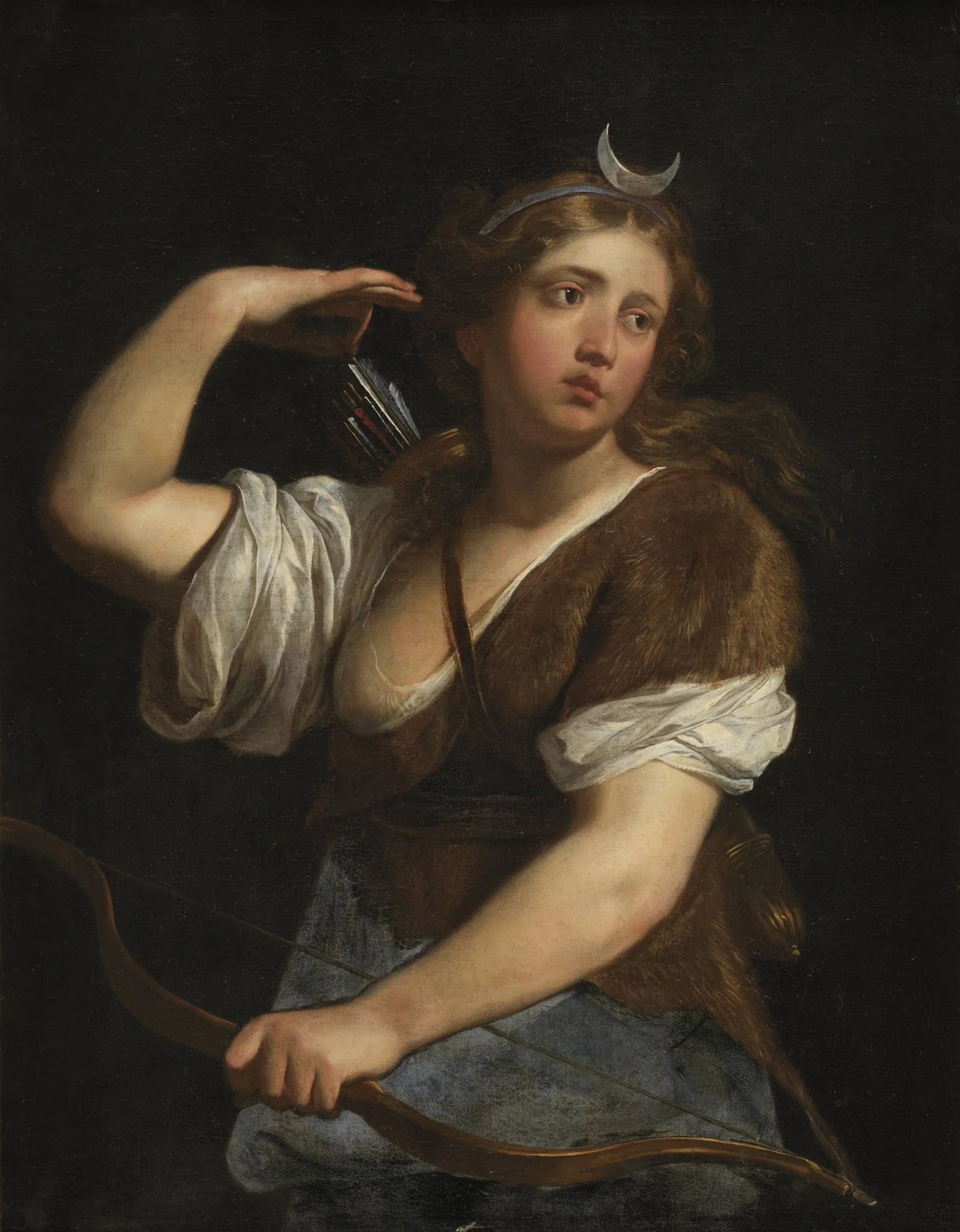 Diana Hunting, detail