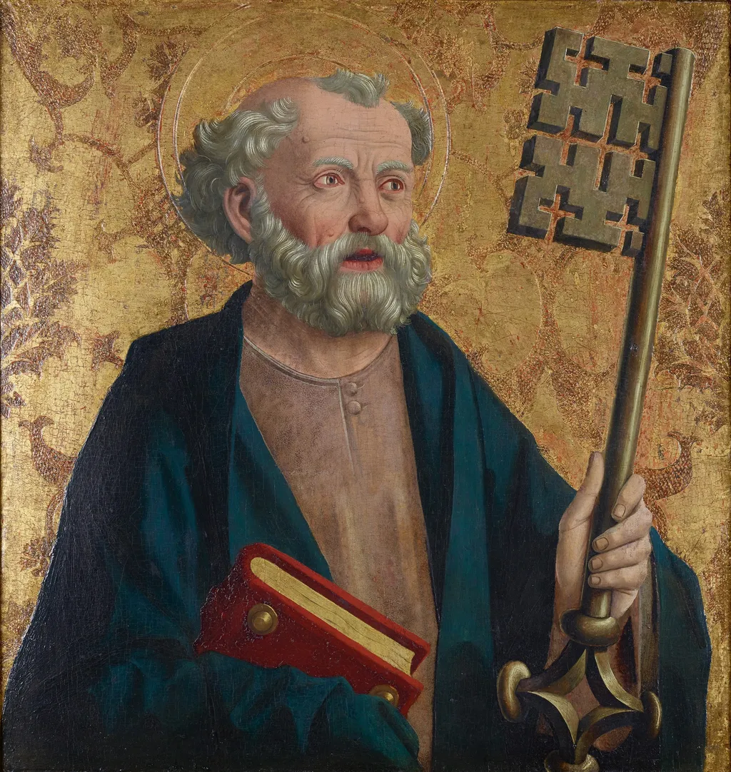 St. Peter, by Michael Pacher, oil, 1465