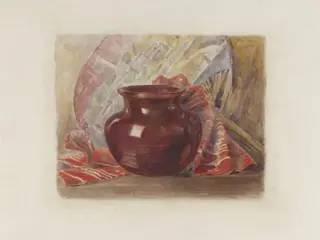 A study in reds, by Beatrix Potter, watercolor, 1900