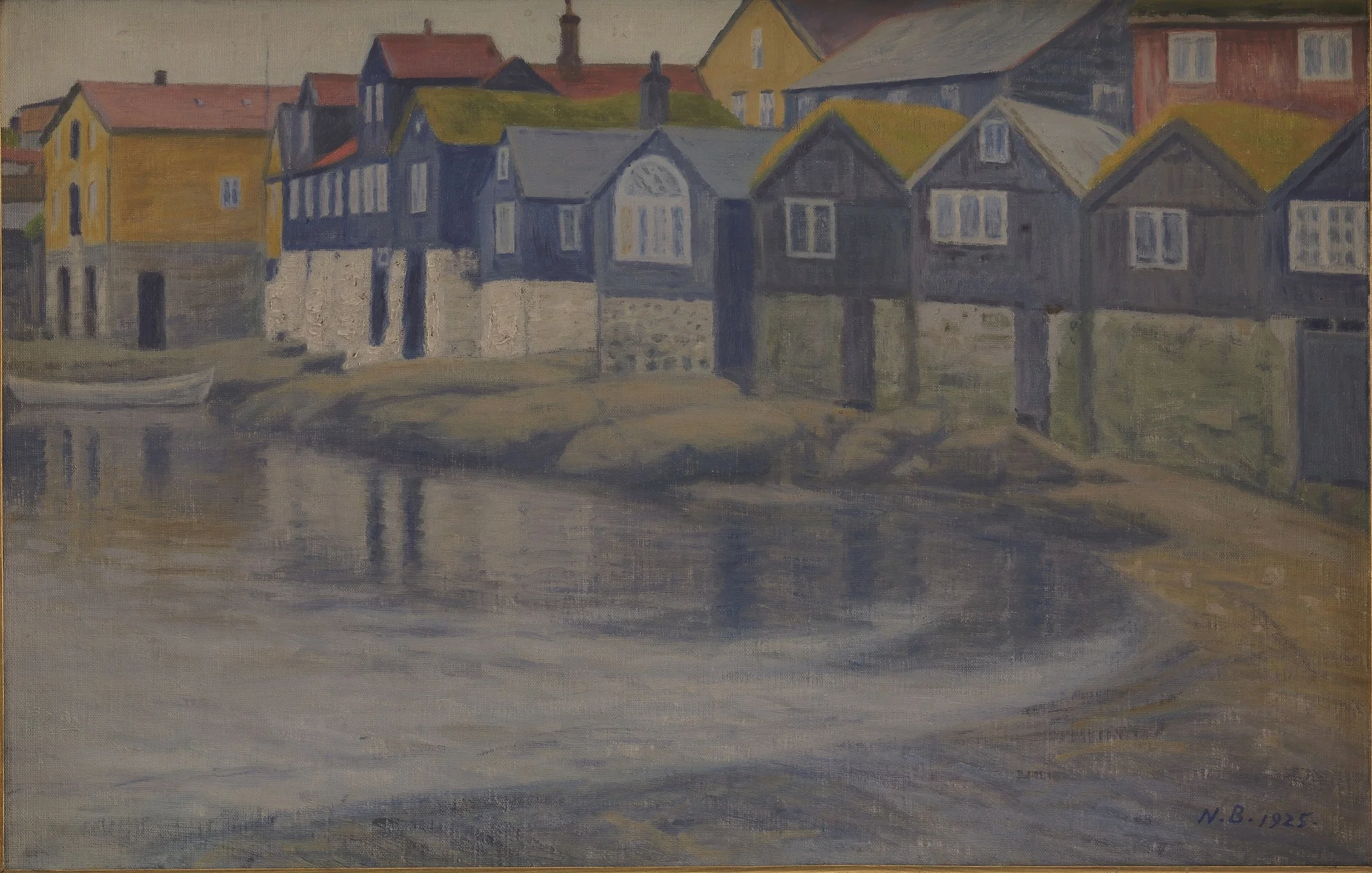Gamle huse i Thorshavn, detail