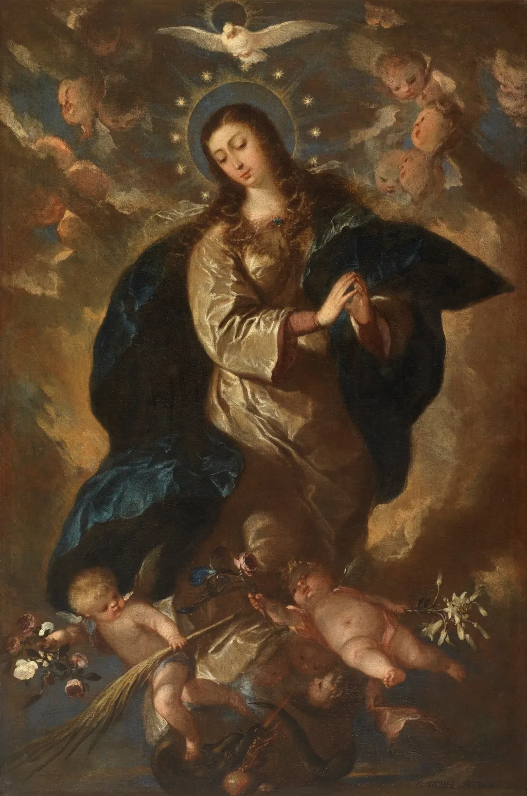 The Immaculate Conception, by José Antolínez, oil, 1665