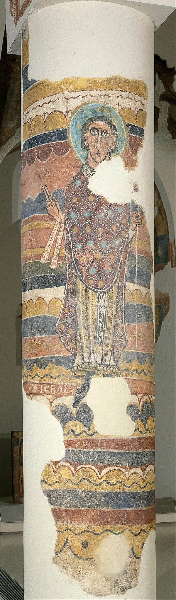 Saint Nicholas from Santa Maria de Taüll, detail