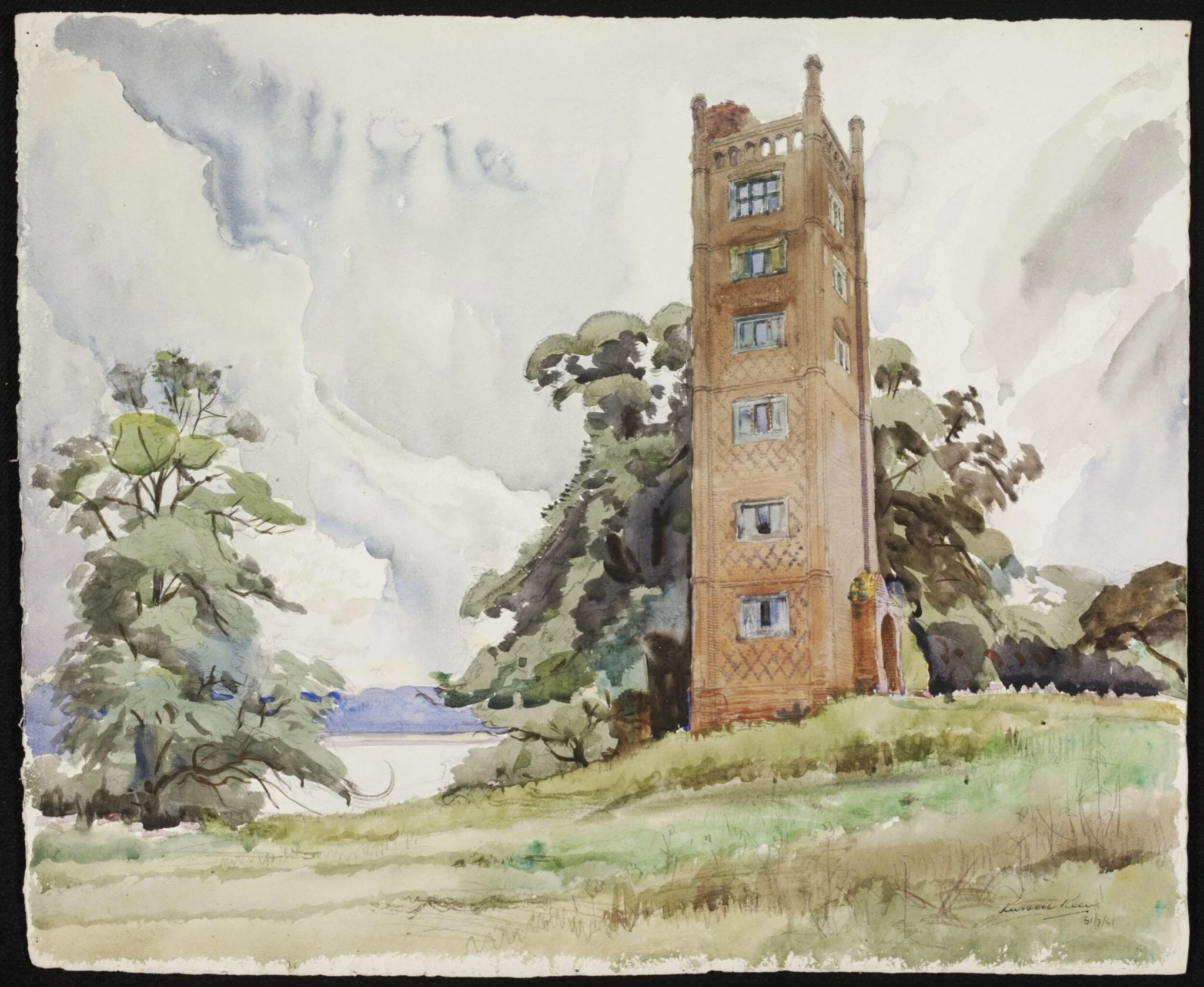 Freston Tower, detail