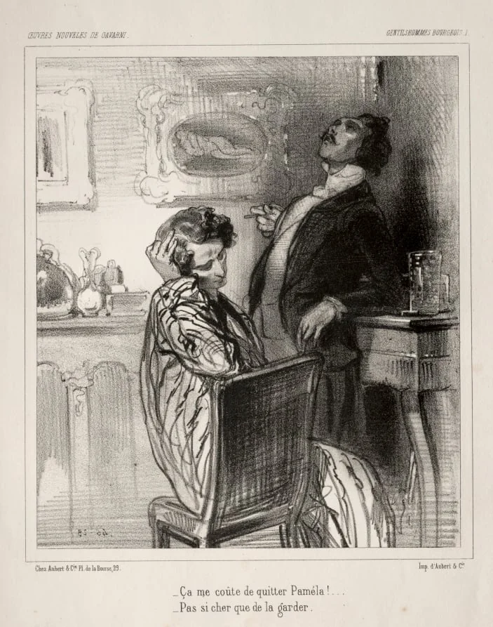 Gentils Hommes Bourgeois, detail