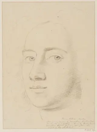 Portrait of Thomas Hudson, by Jonathan Richardson, 1715