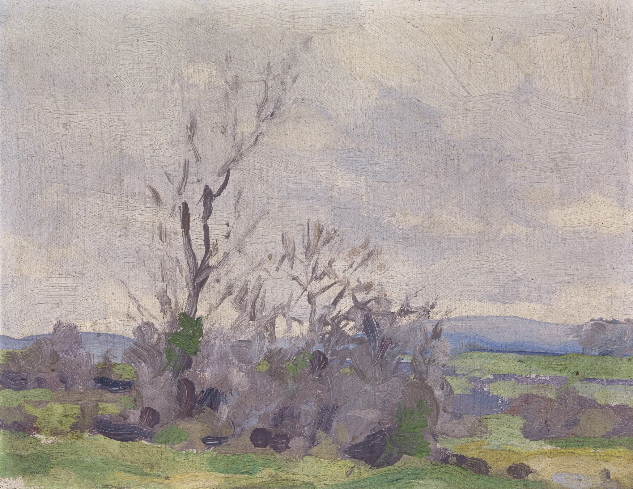 A Landscape, detail