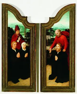 Saints and Donors, by Adriaen Isenbrandt, unspecified