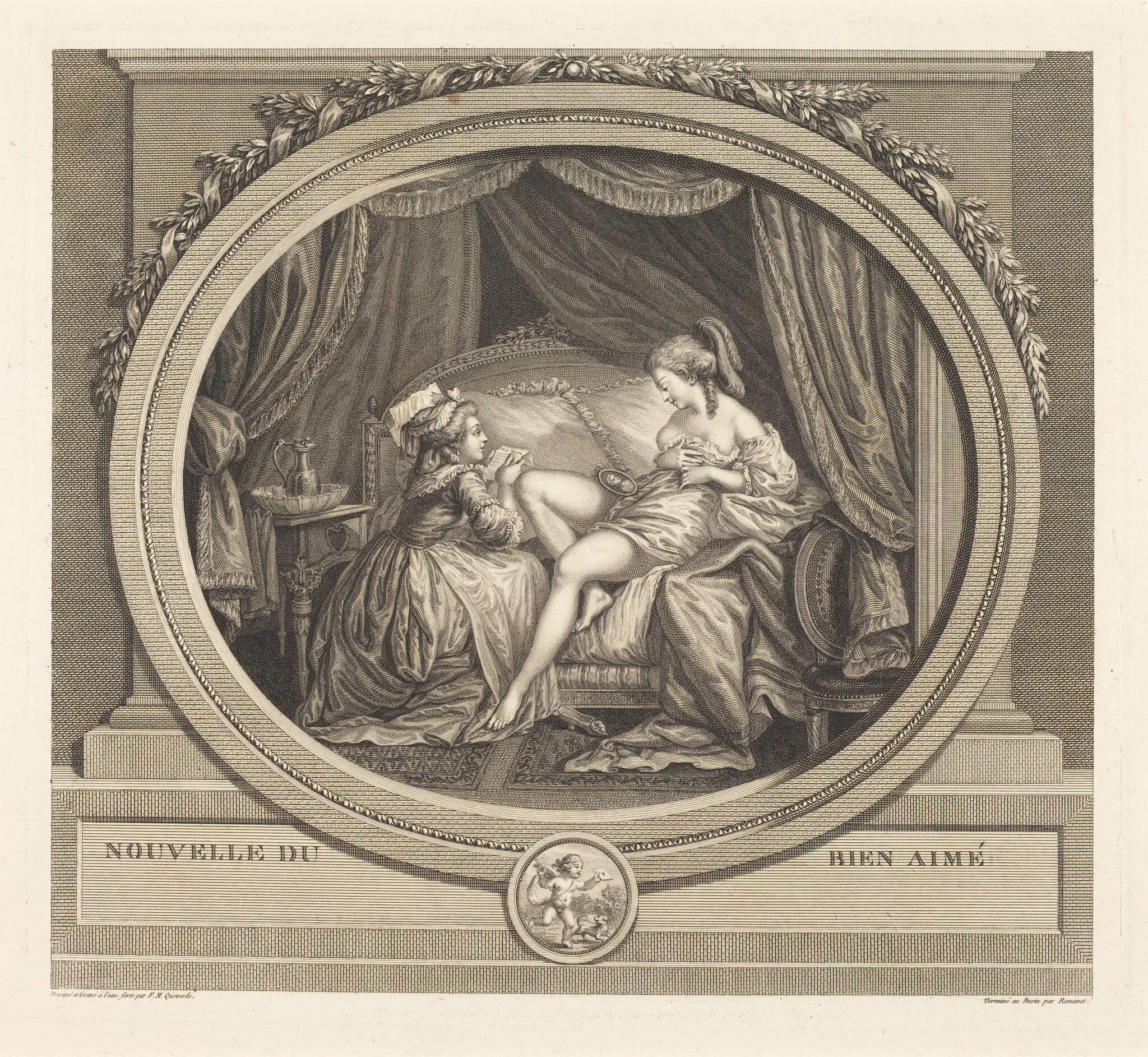 Nouvelles du bien-aime, detail