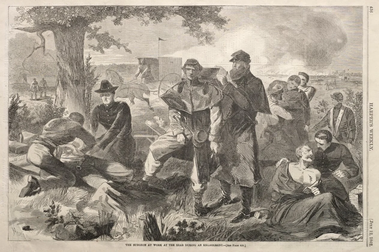 The Surgeon at Work at the Rear during an Engagement, detail