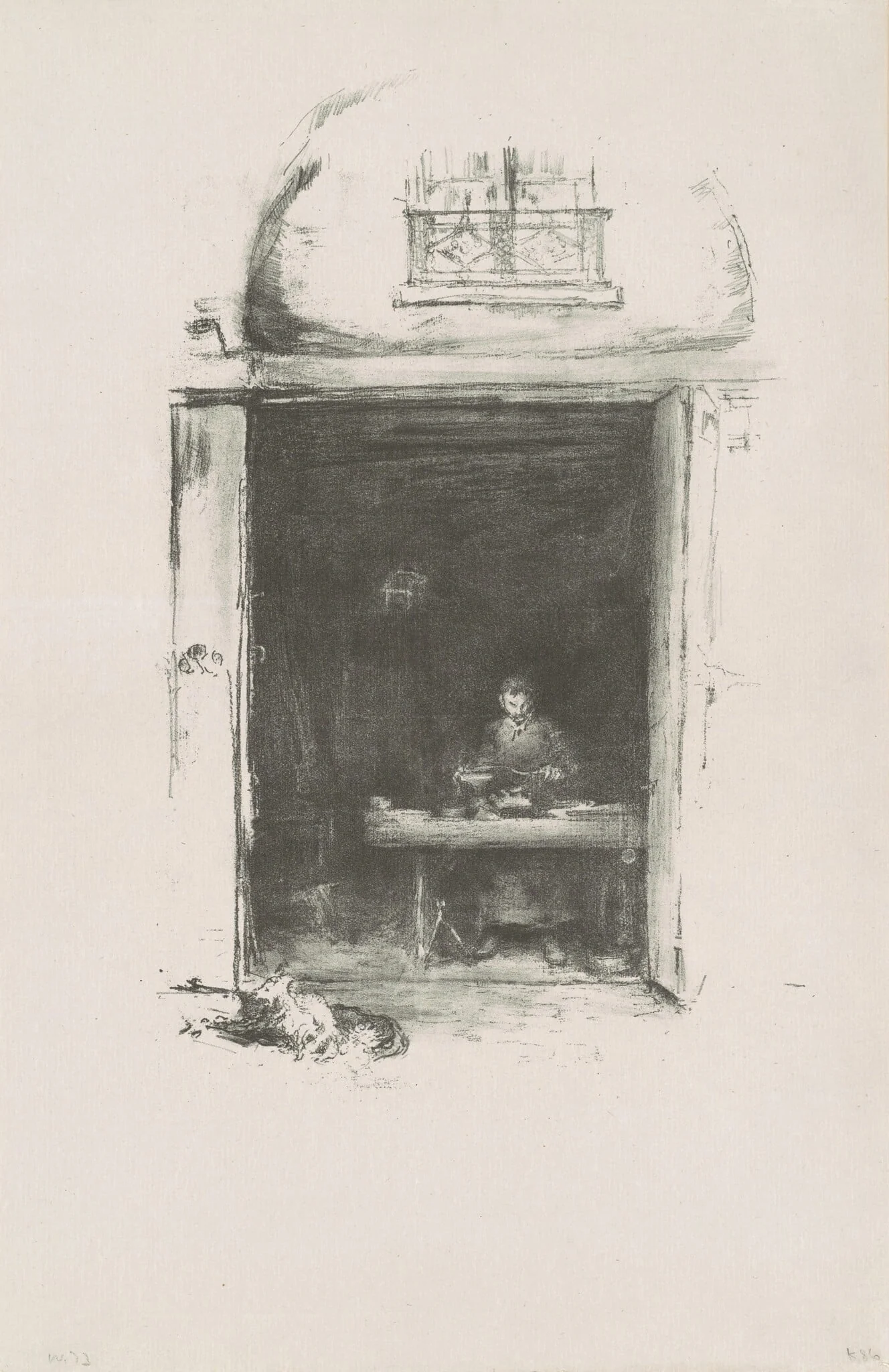 The Smith, Passage du Dragon, detail