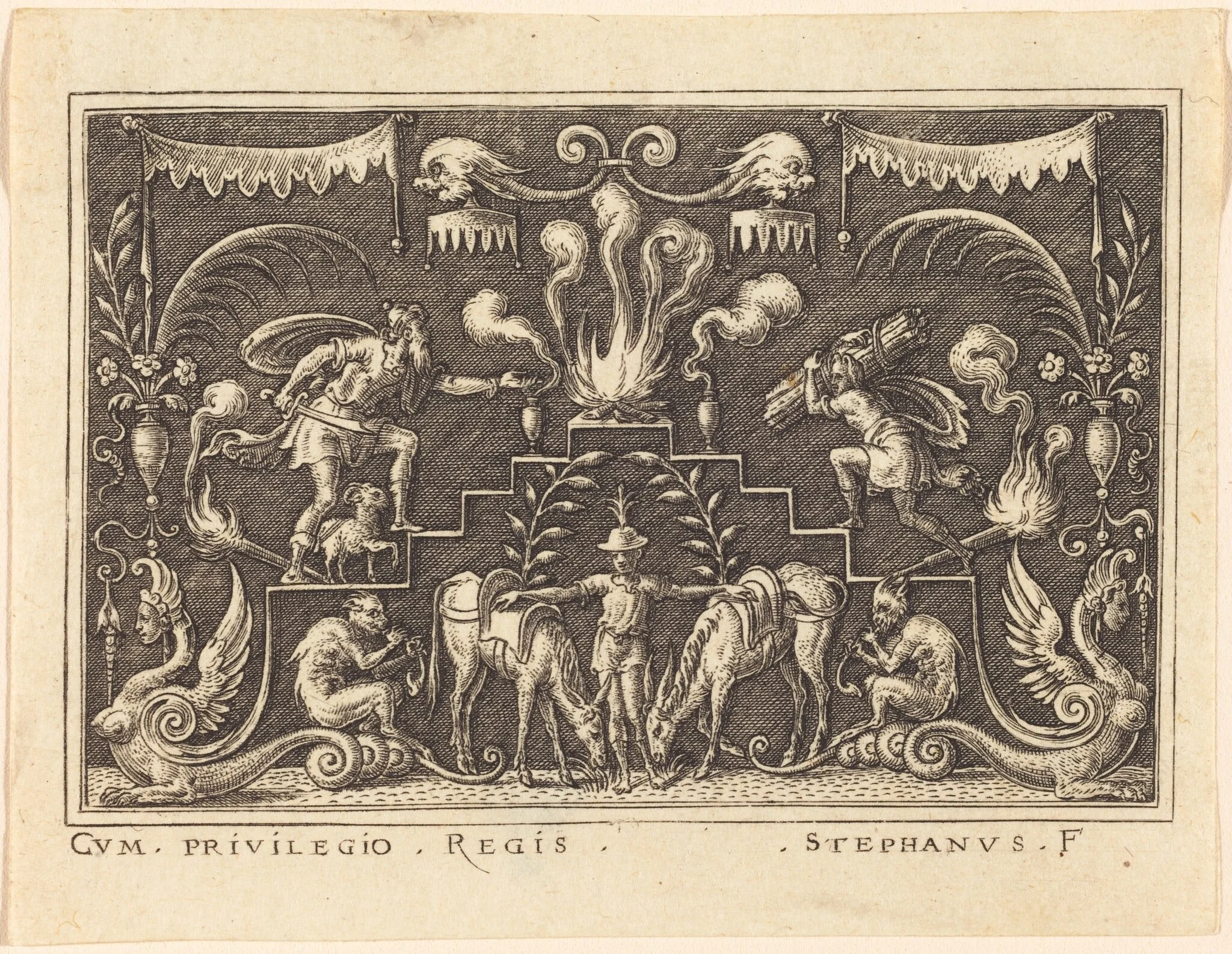 Sacrifice of Abraham, detail