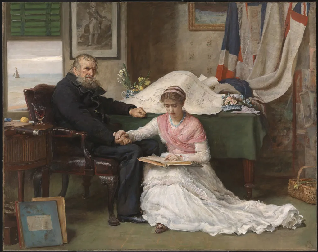 The North-West Passage, by John Everett Millais, oil, 1874