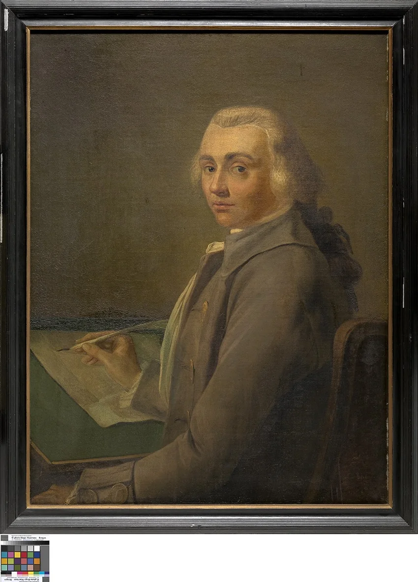 Portret van een man, detail