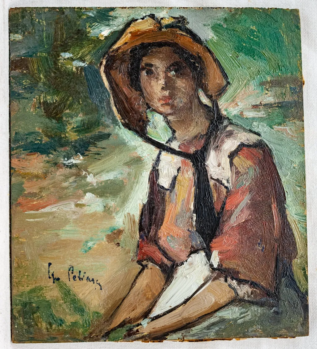 Bretonă, by Gheorghe Petrașcu, unspecified, 1920