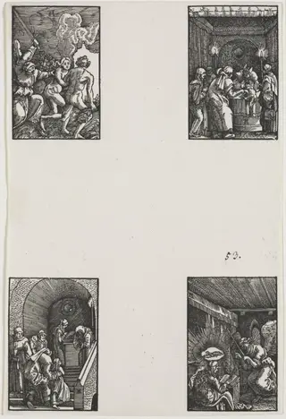 The Fall and Redemption of Man, by Albrecht Altdorfer, 1515