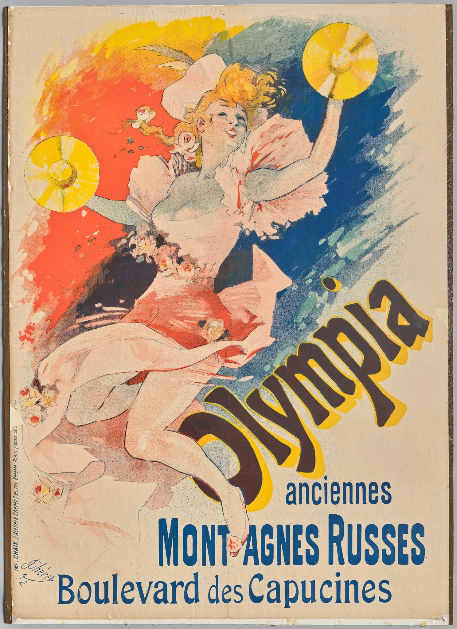 Olympia Montagne Russes, detail