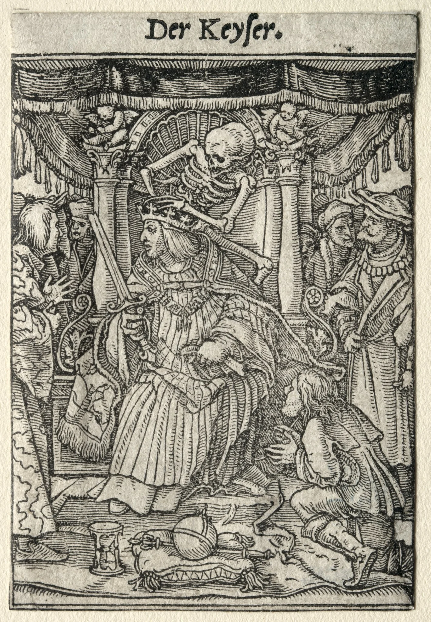 Dance of Death: The Emperor, detail