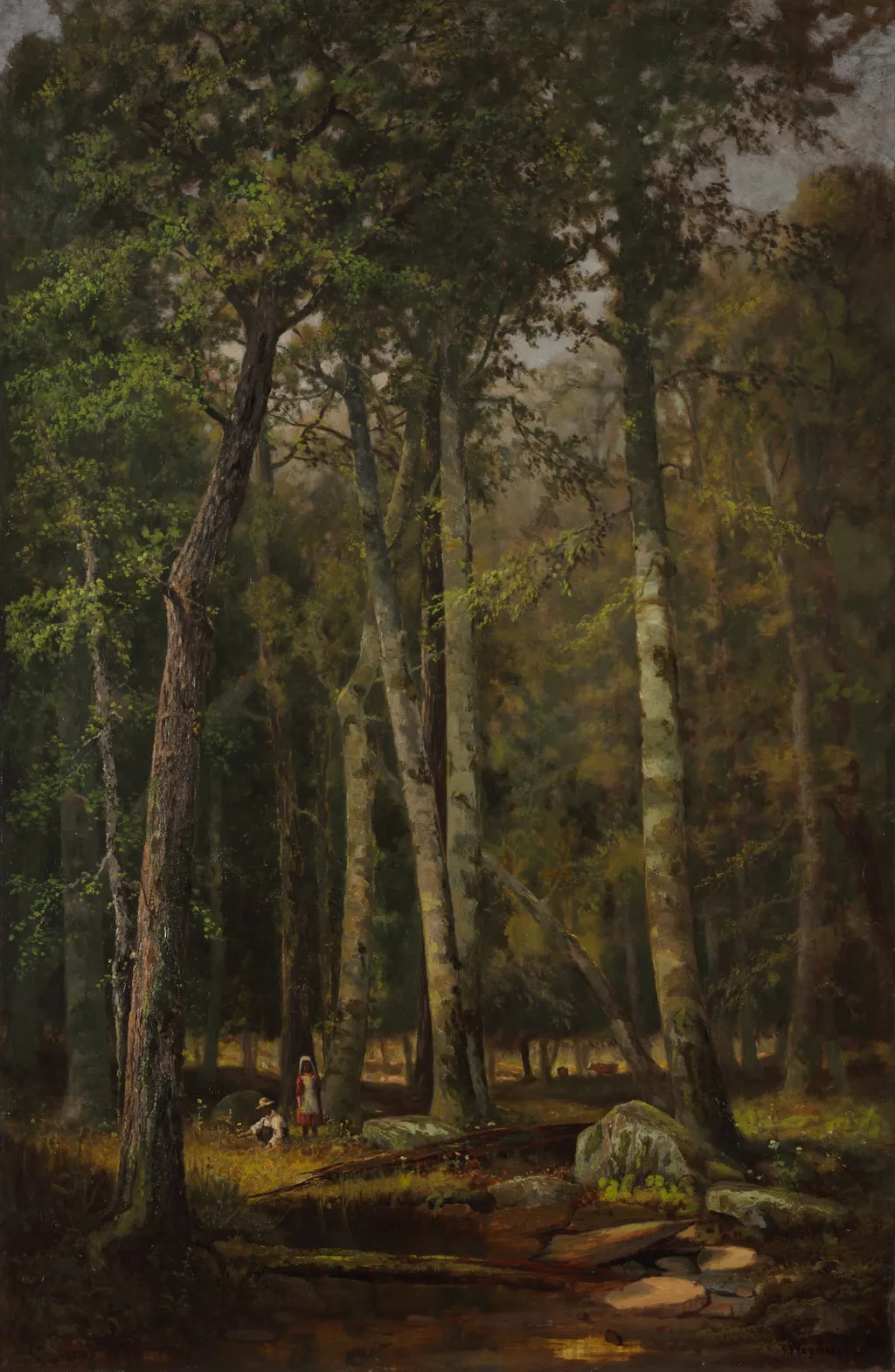 A Summer Afternoon, by R. Way Smith, unspecified, 1882