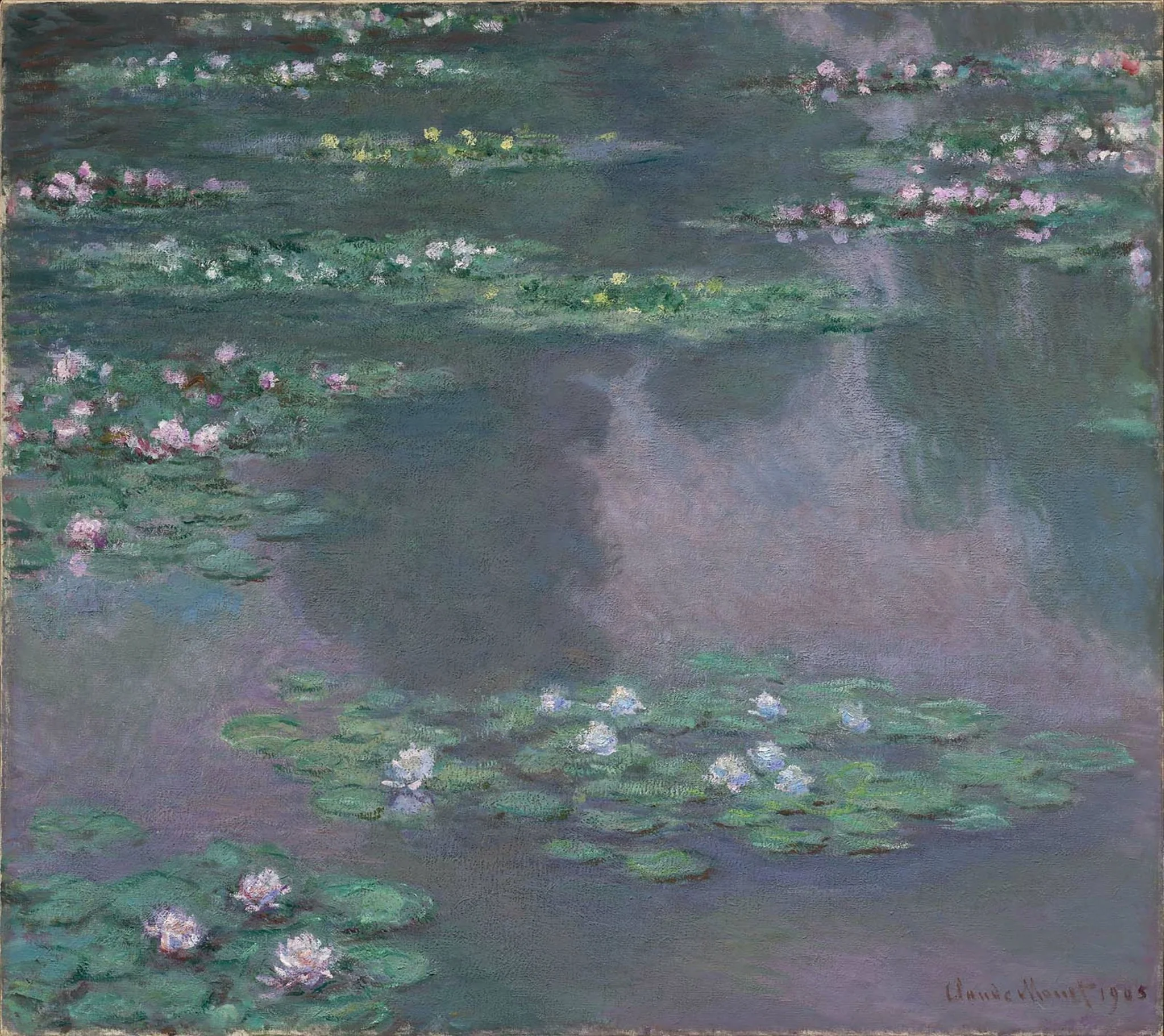 Water Lilies, detail