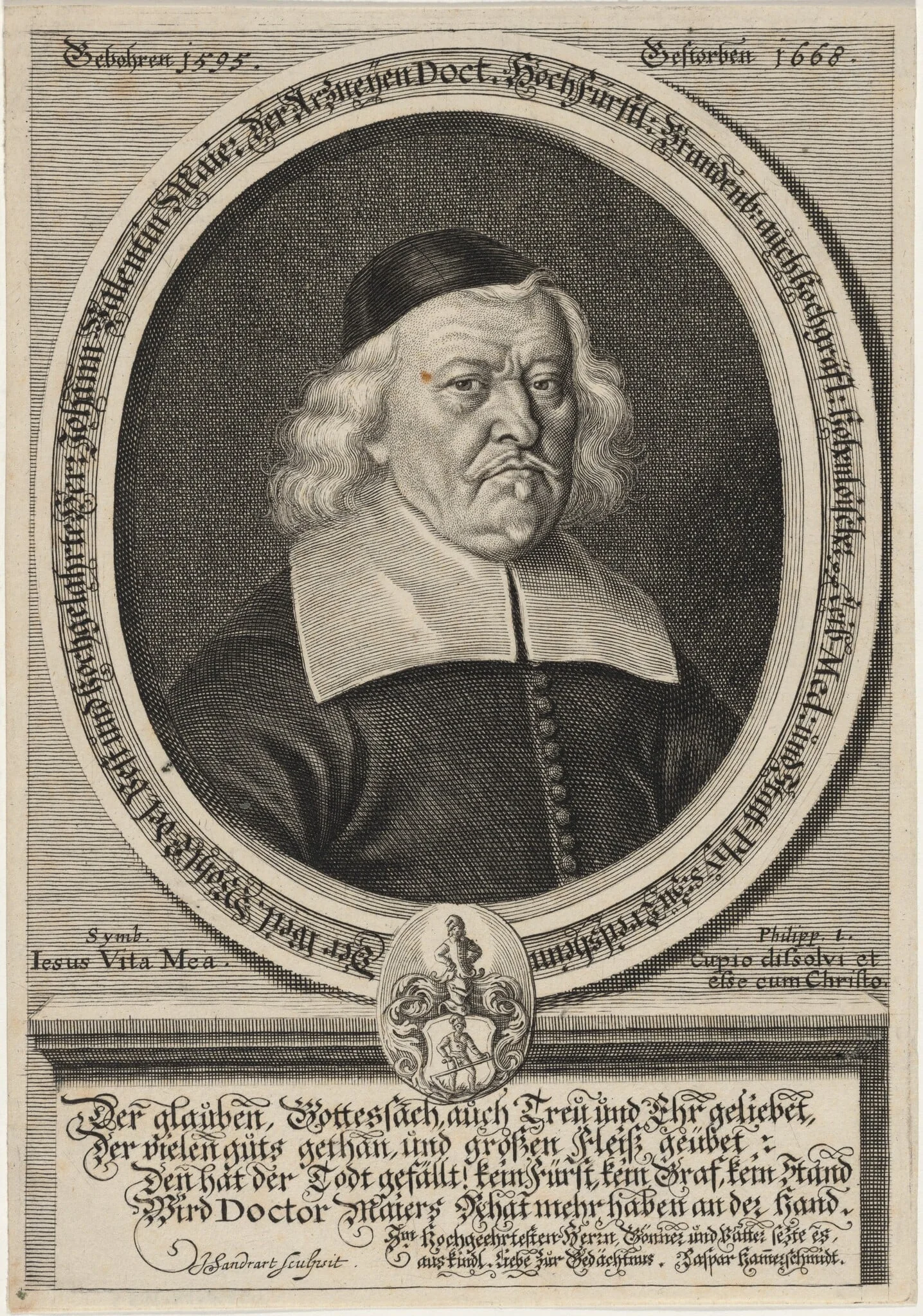 Johann Valentin Maier, detail