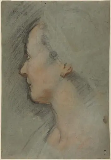 Head of a Woman, by Federico Barocci