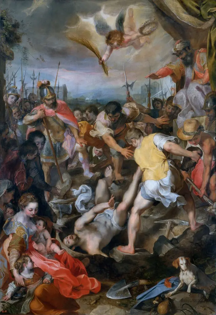 Martirio di san Vitale, by Federico Barocci